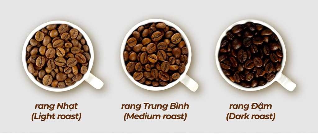 Cấp độ rang ảnh hưởng đến hương vị cà phê như thế nào?